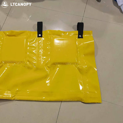 Litong Proteggere l'oceano Prevenire le fuoriuscite di olio combustibile Soluzione di contenimento Pvc Fence galleggiante Boom Silt Curtain