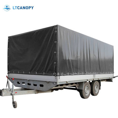 Litong resistente alle lacrime impermeabile trasola pesante di colore grigio trasola per copertura del camion