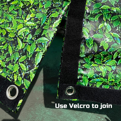 Schermo acustico di privacy fonoassorbente con foglie verdi decorative Litong per campo da tennis all'aperto