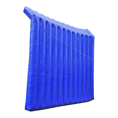 Cantiere Litong Utilizzo Barriera Antirumore Gonfiabile in PVC Blu