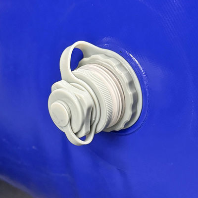 Cantiere Litong Utilizzo Barriera Antirumore Gonfiabile in PVC Blu