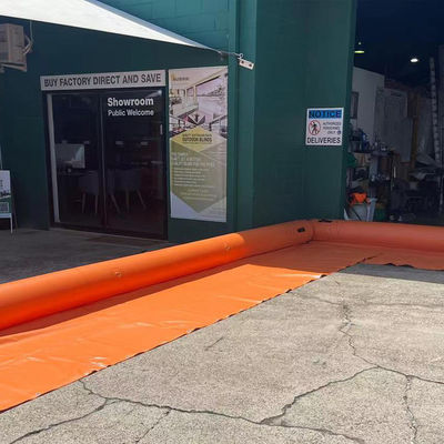 Litong porta rimovibile usato gonfiabile acqua riempita barriera di inondazione per la casa