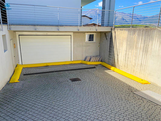 Litong porta rimovibile usato gonfiabile acqua riempita barriera di inondazione per la casa