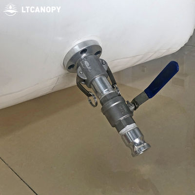 Litong Outdoor Temporary 250L Diesel Fuel Bladder Serbatoi flessibili pieghevoli