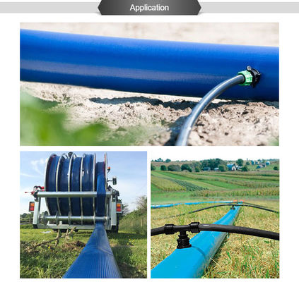 Litong Agriculture Farm 20 Inch Irrigation Fire Hose PVC Layflat Hose Irrigation Hoses