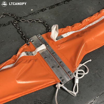 Barriera galleggiante in PVC per il contenimento di sversamenti di olio combustibile Litong