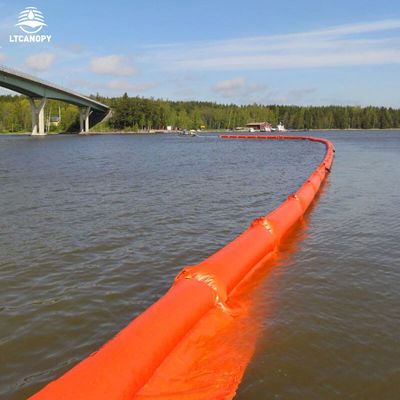 Barriera galleggiante in PVC per il contenimento di sversamenti di olio combustibile Litong
