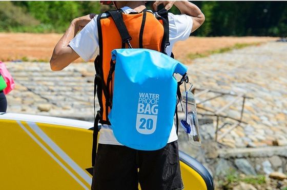 2023 Sacchetto asciutto impermeabile per la pesca Navigazione in kayak Bottine pieghevoli Surfismo Rafting Campeggio Sacchetto di imballaggio 2L- 30L