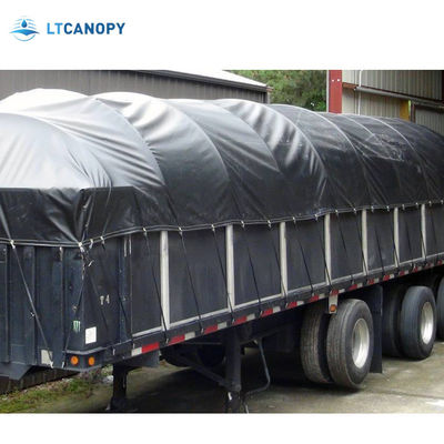 Litong resistente alle lacrime impermeabile trasola pesante di colore grigio trasola per copertura del camion