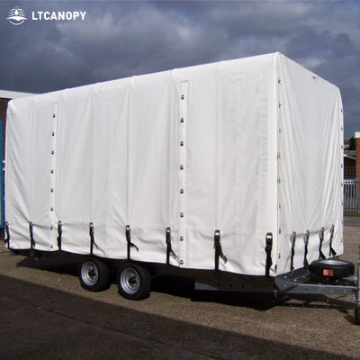 Litong resistente alle lacrime impermeabile trasola pesante di colore grigio trasola per copertura del camion