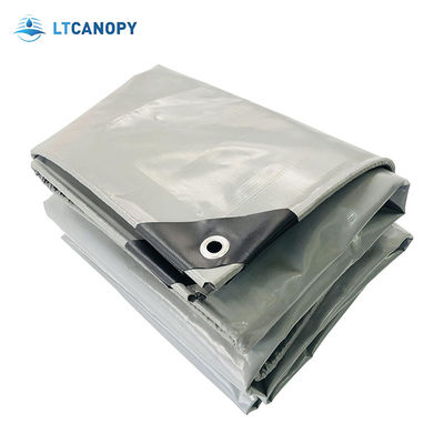 Litong resistente alle lacrime impermeabile trasola pesante di colore grigio trasola per copertura del camion