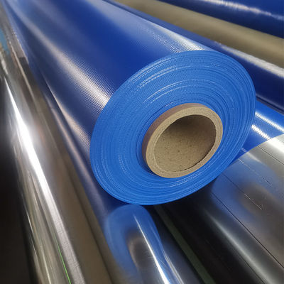 Telone di copertura per container marittimo a forma di scatola ecologica Litong, blu, 750 g/m² in PVC