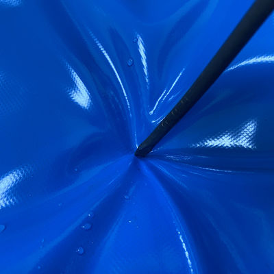 Telone di copertura per container marittimo a forma di scatola ecologica Litong, blu, 750 g/m² in PVC