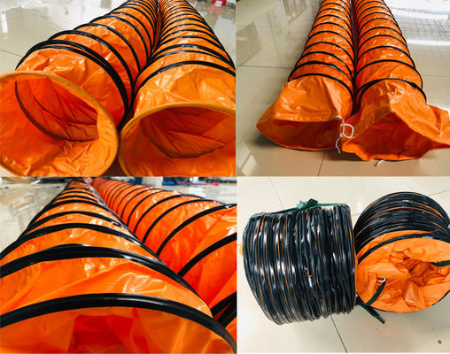 Litong 14 pollici di PVC flessibile e ignifugo 12 pollici di PVC
