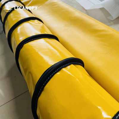 Tubo flessibile in PVC Litong per condotti d'aria, PVC ignifugo per ventilazione aeroportuale