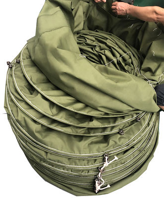 Litong Cina Fabbricazione Flessibile Tubo per condotti d'aria Tubo per condotti d'aria Silicio Canvas Tubo per condotti d'aria morbido