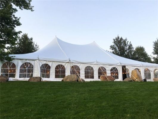Ingrosso Hotel Tenda Tarpaulin Struttura architettonica di membrana di trazione Laboratorio Corridoio Tessuto rivestito in PVC