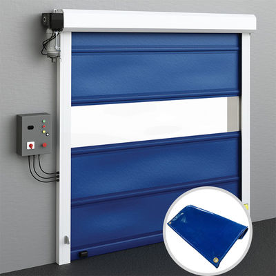 Porta in PVC di fabbrica diretta Porta a tende a rotolo Porta a controllo remoto Porta in PVC ad alta velocità