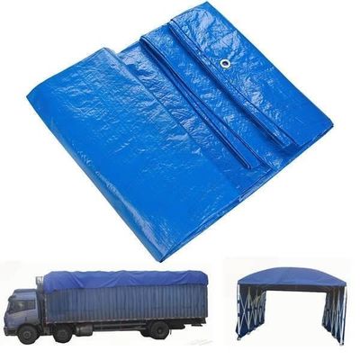 Litong Custom Commercial Heavy Duty Blue Canvas Truck Tarpaulin Cover Tarpaulin Canvas stampato