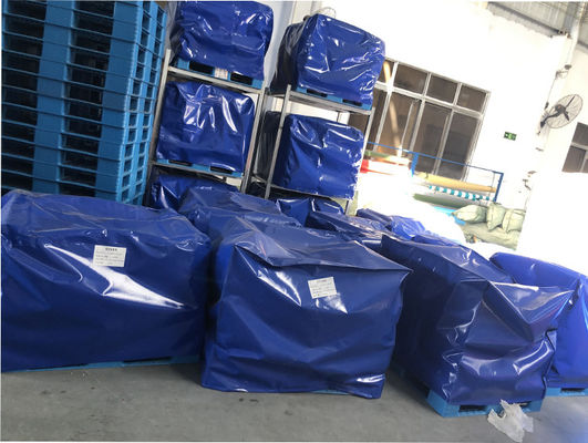 Litong Custom Commercial Heavy Duty Blue Canvas Truck Tarpaulin Cover Tarpaulin Canvas stampato