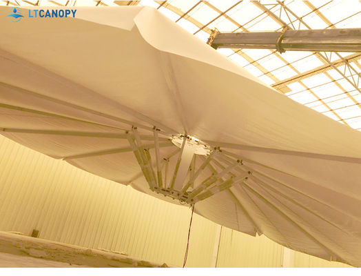 Cina ombrello ombrello tetto impermeabile copertura vetroresistente tessuto tende di tenda di festa telone albergo telone