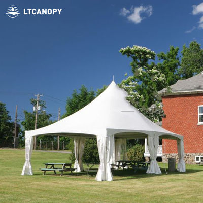 Litong Alta resistenza alla trazione Esterno impermeabile Pvc copertura Tarpa Anti-UV Tenda Pagoda Canopy Tenda per evento