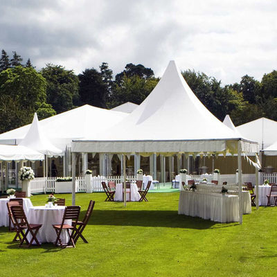 Tenda Pagoda in PVC personalizzata Litong, tettoia resistente all'acqua e ai raggi UV per feste e matrimoni all'aperto