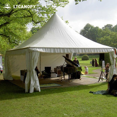 Tenda Pagoda in PVC personalizzata Litong, tettoia resistente all'acqua e ai raggi UV per feste e matrimoni all'aperto